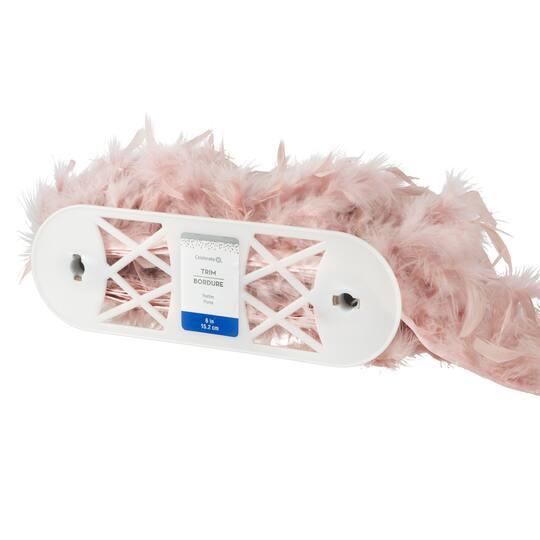 6" Natural Feather Trim by Celebrate It